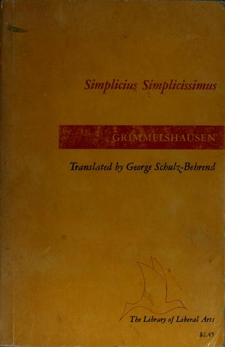 Cover of Simplicius Simplicissimus