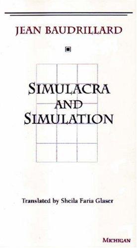 Cover of Simulacra and Simulation