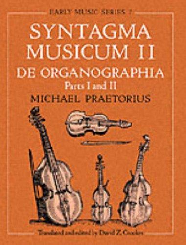 Cover of Syntagma Musicum