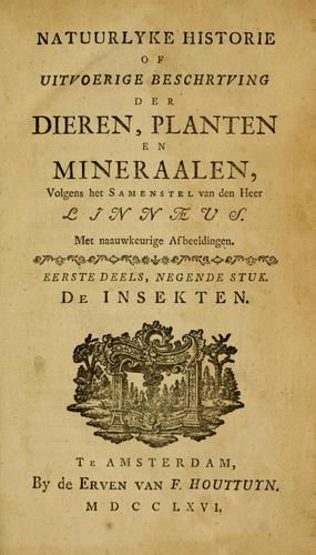 Cover of Systema Naturae