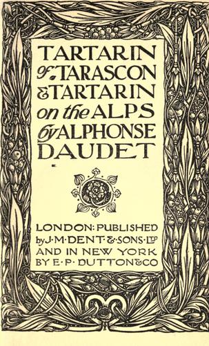 Cover of Tartarin of Tarascon