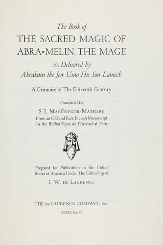 Cover of The Book of Abramelin