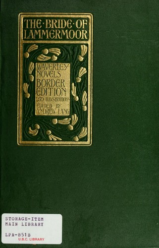 Cover of The Bride of Lammermoor