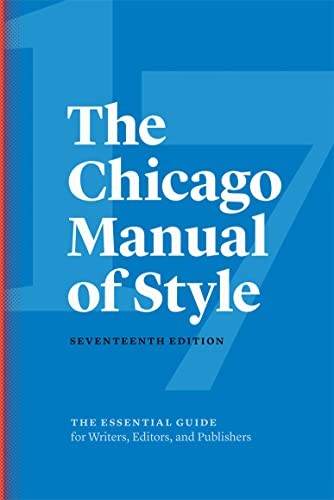 Cover of The Chicago Manual of Style