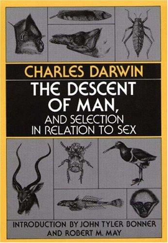 Cover of The Descent of Man, and Selection in Relation to Sex