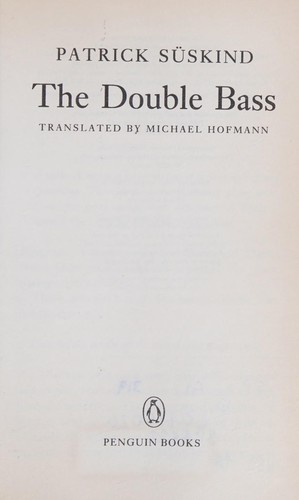 Cover of The double-bass