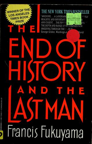 Cover of The End of History and the Last Man