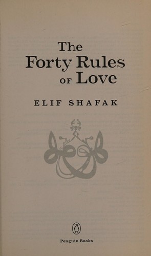 Cover of The Forty Rules of Love