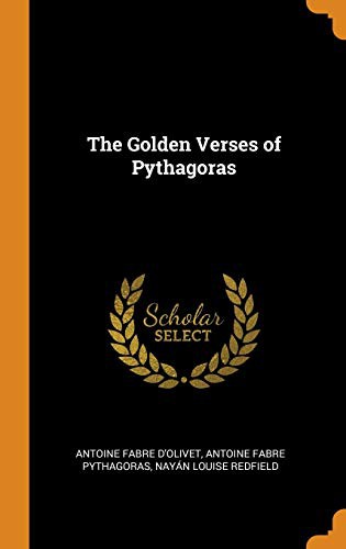 Cover of The golden verses of Pythagoras