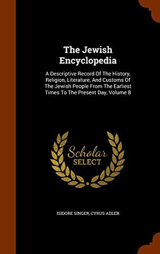 Cover of The Jewish Encyclopedia