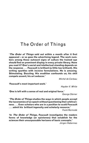 Cover of The Order of Things