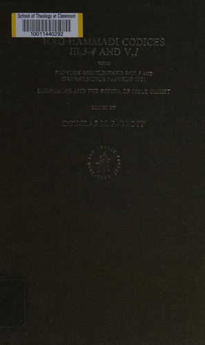 Cover of The Sophia of Jesus Christ
