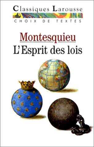 Cover of The Spirit of the Laws