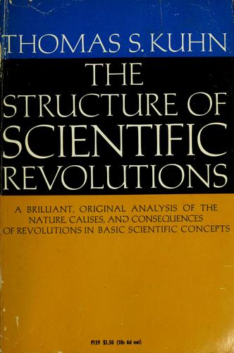 Cover of The Structure of Scientific Revolutions