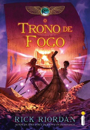 Cover of The Throne of Fire