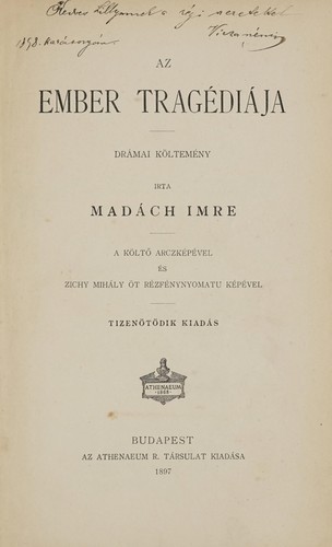 Cover of The Tragedy of Man