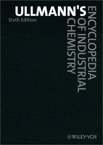 Cover of Ullmann's Encyclopedia of Industrial Chemistry