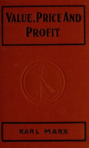 Cover of Value, Price and Profit
