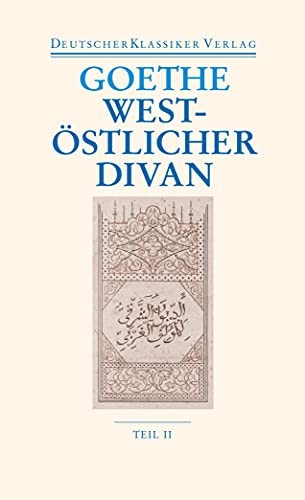 Cover of West–Eastern Diwan