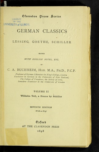 Cover of William Tell